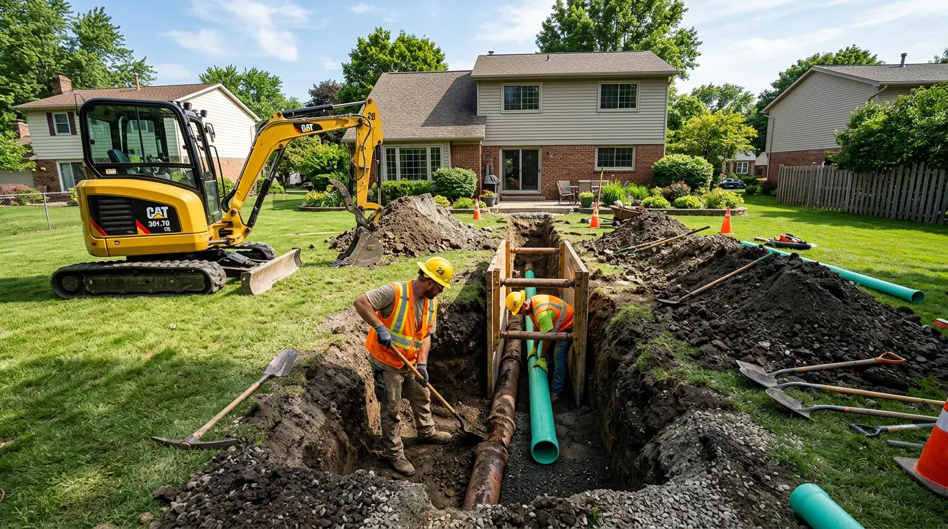 Sewer Line Repair in Chicopee, MA